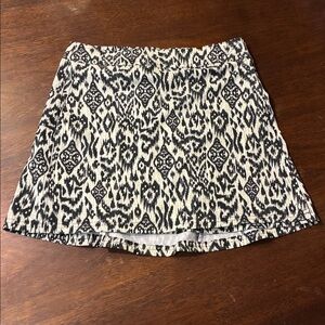 Rip Skirt Hawaii Womens Sz XS Indo Ikat Mini Wrap Beach Pool Adjustable
